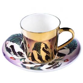 咖啡和茶系列陶瓷倒影杯